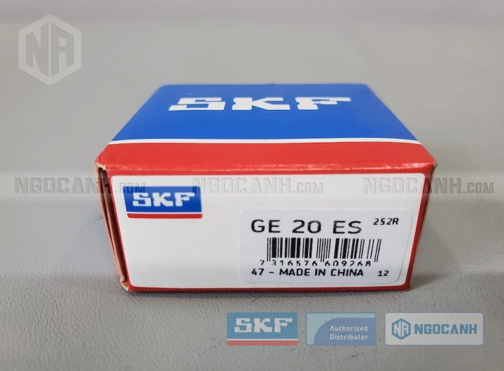 Vòng bi SKF GE 20 ES chính hãng phân phối bởi SKF Ngọc Anh - Đại lý ủy quyền SKF