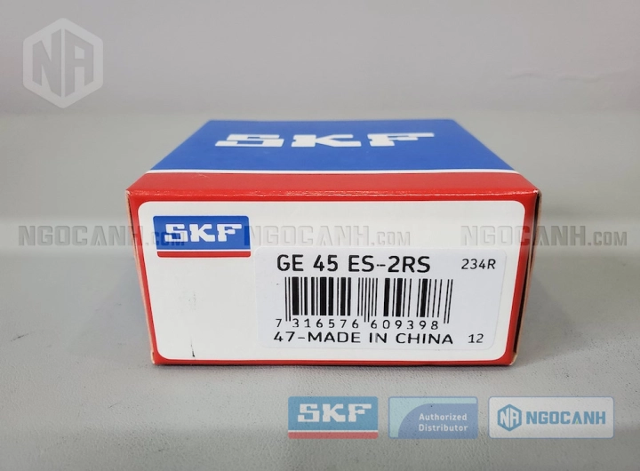 Vòng bi SKF GE 45 ES-2RS chính hãng phân phối bởi SKF Ngọc Anh - Đại lý ủy quyền SKF