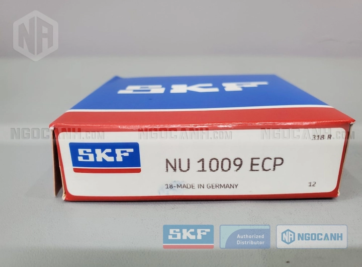 Vòng bi SKF NU 1009 ECP chính hãng phân phối bởi SKF Ngọc Anh - Đại lý ủy quyền SKF