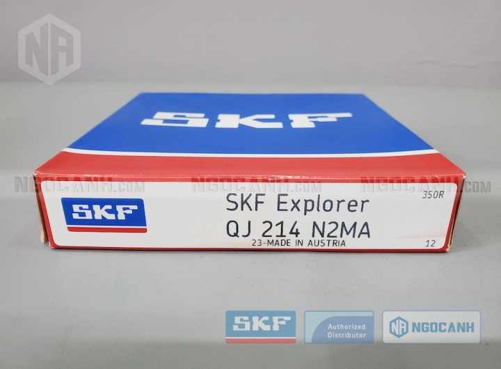 Vòng bi SKF QJ 214 N2MA chính hãng phân phối bởi SKF Ngọc Anh - Đại lý ủy quyền SKF Vòng bi SKF QJ 214 N2MA chính hãng phân phối bởi SKF Ngọc Anh - Đại lý ủy quyền SKF