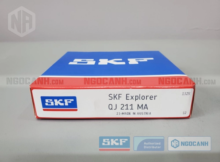 Vòng bi SKF QJ 211 MA chính hãng phân phối bởi SKF Ngọc Anh - Đại lý ủy quyền SKF