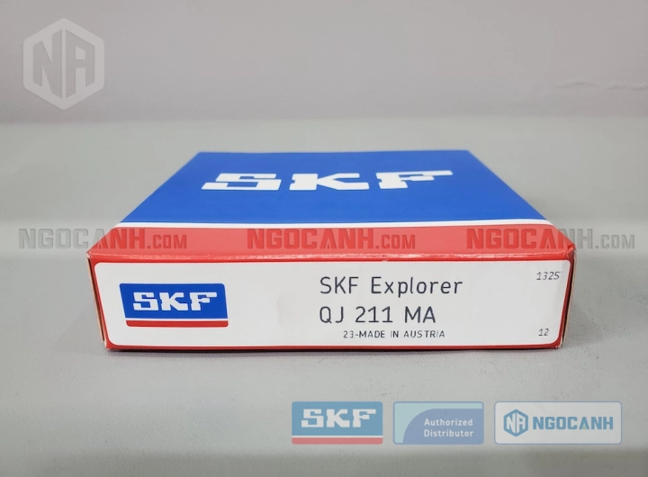 Vòng bi SKF QJ 211 MA chính hãng phân phối bởi SKF Ngọc Anh - Đại lý ủy quyền SKF Vòng bi SKF QJ 211 MA chính hãng phân phối bởi SKF Ngọc Anh - Đại lý ủy quyền SKF