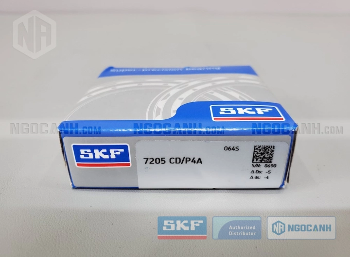 Vòng bi SKF 7205 CD/P4A chính hãng phân phối bởi SKF Ngọc Anh - Đại lý ủy quyền SKF
