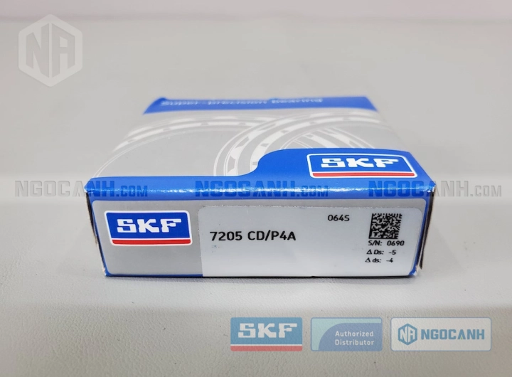 Vòng bi SKF 7205 CD/P4A chính hãng phân phối bởi SKF Ngọc Anh - Đại lý ủy quyền SKF Vòng bi SKF 7205 CD/P4A chính hãng phân phối bởi SKF Ngọc Anh - Đại lý ủy quyền SKF
