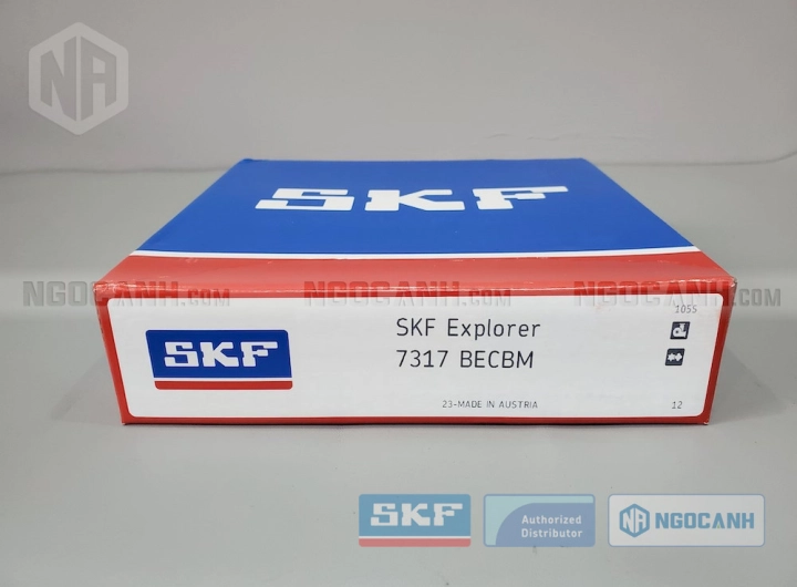 Vòng bi SKF 7317 BECBM chính hãng phân phối bởi SKF Ngọc Anh - Đại lý ủy quyền SKF