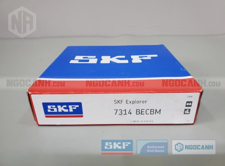 Vòng bi SKF 7314 BECBM chính hãng phân phối bởi SKF Ngọc Anh - Đại lý ủy quyền SKF