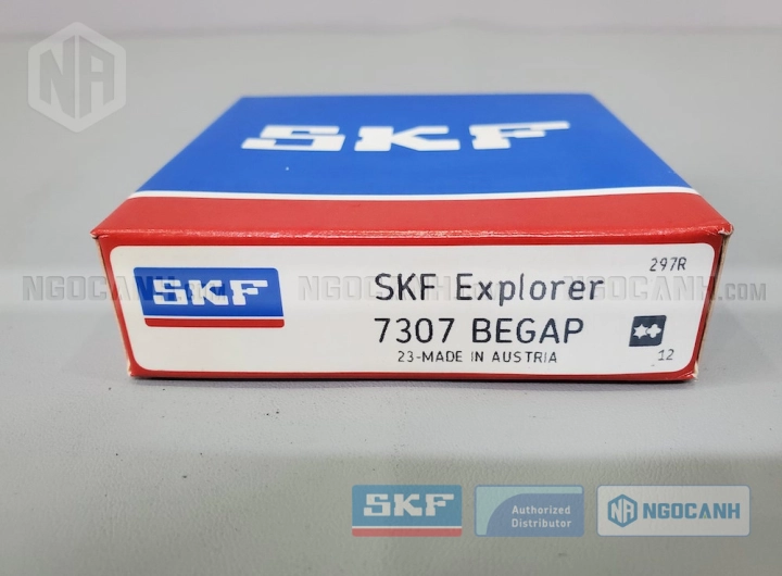 Vòng bi SKF 7307 BEGAP chính hãng phân phối bởi SKF Ngọc Anh - Đại lý ủy quyền SKF