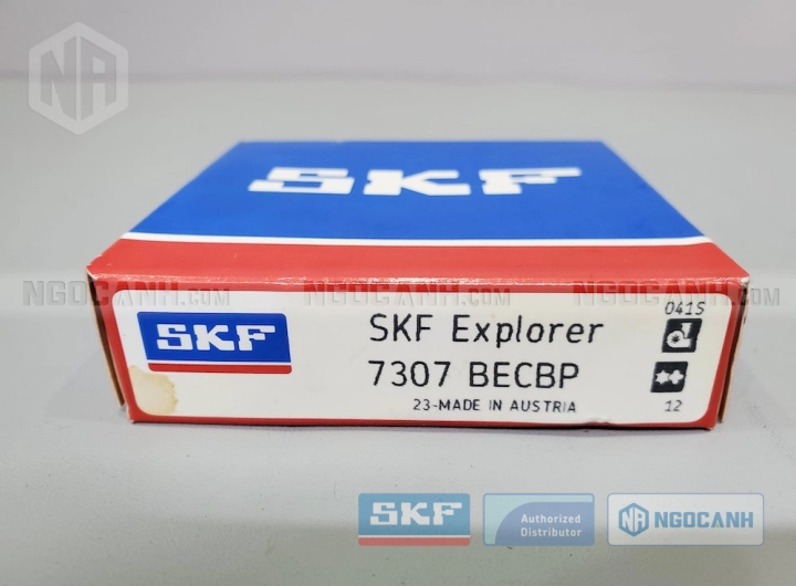 Vòng bi SKF 7307 BECBP chính hãng phân phối bởi SKF Ngọc Anh - Đại lý ủy quyền SKF Vòng bi SKF 7307 BECBP chính hãng phân phối bởi SKF Ngọc Anh - Đại lý ủy quyền SKF