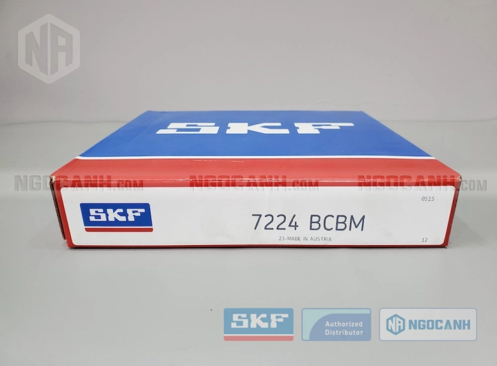 Vòng bi SKF 7224 BCBM chính hãng phân phối bởi SKF Ngọc Anh - Đại lý ủy quyền SKF