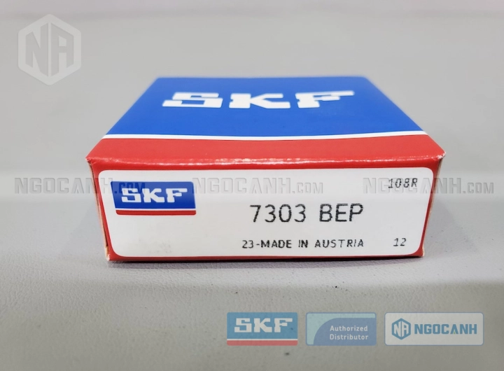 Vòng bi SKF 7303 BEP chính hãng phân phối bởi SKF Ngọc Anh - Đại lý ủy quyền SKF Vòng bi SKF 7303 BEP chính hãng phân phối bởi SKF Ngọc Anh - Đại lý ủy quyền SKF