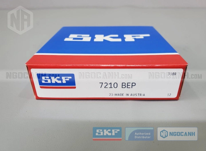 Vòng bi SKF 7210 BEP chính hãng phân phối bởi SKF Ngọc Anh - Đại lý ủy quyền SKF Vòng bi SKF 7210 BEP chính hãng phân phối bởi SKF Ngọc Anh - Đại lý ủy quyền SKF