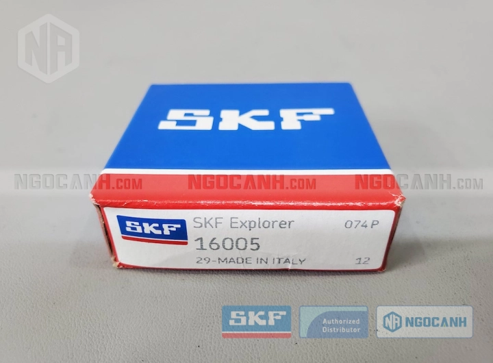 Vòng bi SKF 16005 chính hãng phân phối bởi SKF Ngọc Anh - Đại lý ủy quyền SKF