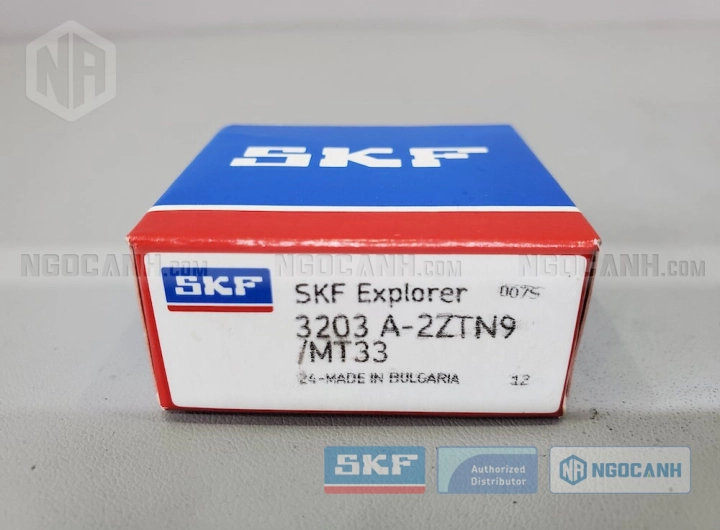Vòng bi SKF 3203 A-2ZTN9/MT33 chính hãng phân phối bởi SKF Ngọc Anh - Đại lý ủy quyền SKF