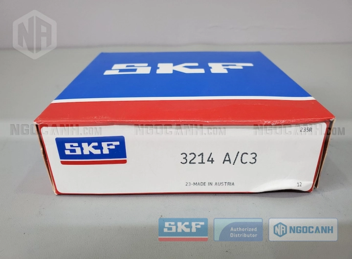 Vòng bi SKF 3214 A/C3 chính hãng phân phối bởi SKF Ngọc Anh - Đại lý ủy quyền SKF