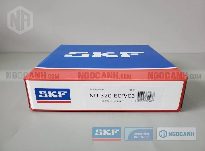 Vòng bi SKF NU 320 ECP/C3 chính hãng phân phối bởi SKF Ngọc Anh - Đại lý ủy quyền SKF Vòng bi SKF NU 320 ECP/C3 chính hãng phân phối bởi SKF Ngọc Anh - Đại lý ủy quyền SKF
