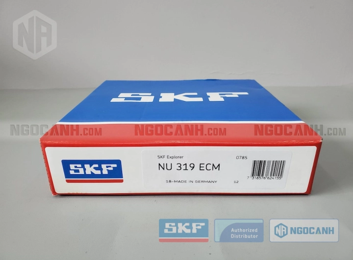 Vòng bi SKF NU 319 ECM chính hãng phân phối bởi SKF Ngọc Anh - Đại lý ủy quyền SKF Vòng bi SKF NU 319 ECM chính hãng phân phối bởi SKF Ngọc Anh - Đại lý ủy quyền SKF