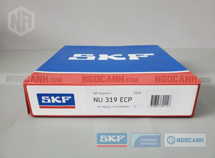 Vòng bi SKF NU 319 ECP chính hãng phân phối bởi SKF Ngọc Anh - Đại lý ủy quyền SKF