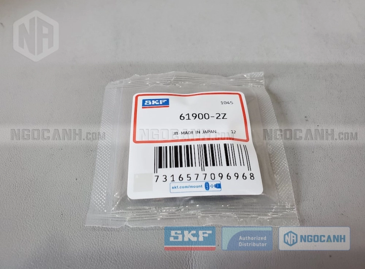 Vòng bi SKF 61900-2Z chính hãng phân phối bởi SKF Ngọc Anh - Đại lý ủy quyền SKF