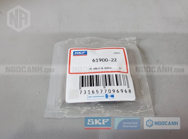 Vòng bi SKF 61900-2Z chính hãng phân phối bởi SKF Ngọc Anh - Đại lý ủy quyền SKF Vòng bi SKF 61900-2Z chính hãng phân phối bởi SKF Ngọc Anh - Đại lý ủy quyền SKF