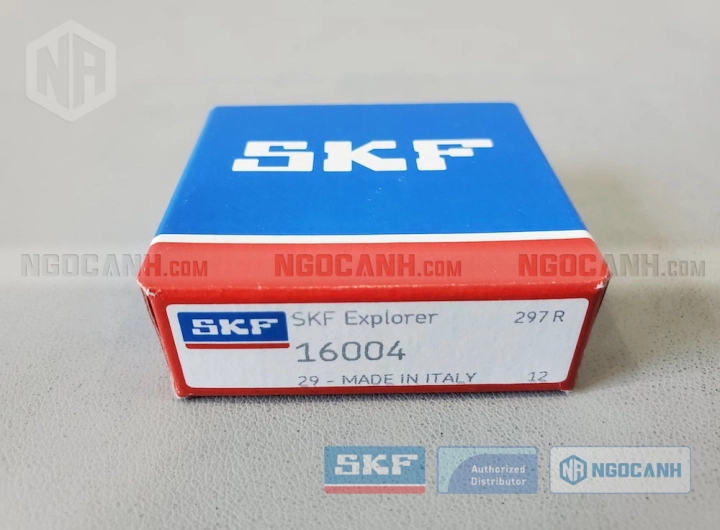 Vòng bi SKF 16004 chính hãng phân phối bởi SKF Ngọc Anh - Đại lý ủy quyền SKF