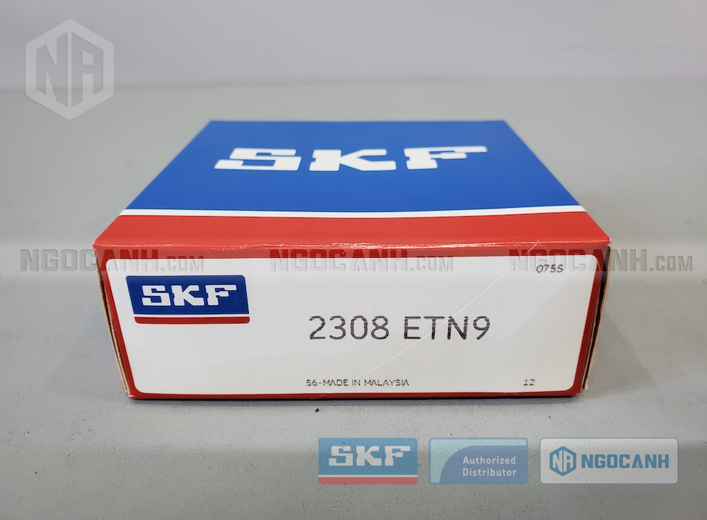 Vòng bi SKF 2308 ETN9 chính hãng, Đại lý ủy quyền vòng bi SKF chính hãng