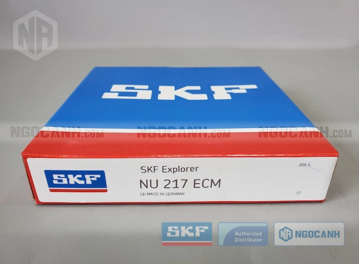Vòng bi SKF NU 217 ECM chính hãng phân phối bởi SKF Ngọc Anh - Đại lý ủy quyền SKF