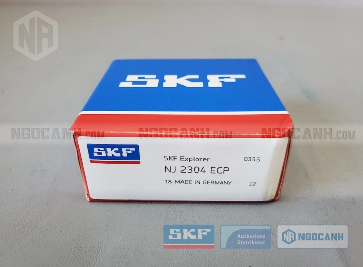 Vòng bi SKF NJ 2304 ECP chính hãng phân phối bởi SKF Ngọc Anh - Đại lý ủy quyền SKF
