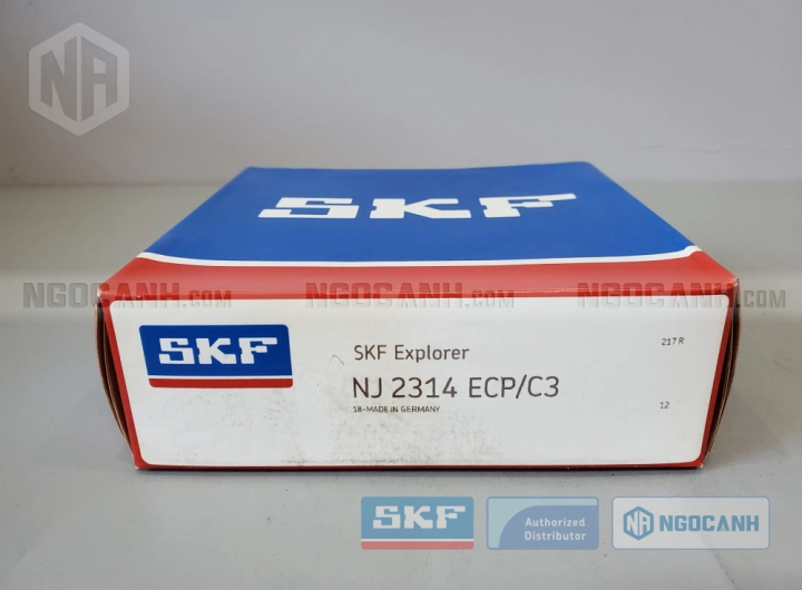 Vòng bi SKF NJ 2314 ECP/C3 chính hãng phân phối bởi SKF Ngọc Anh - Đại lý ủy quyền SKF