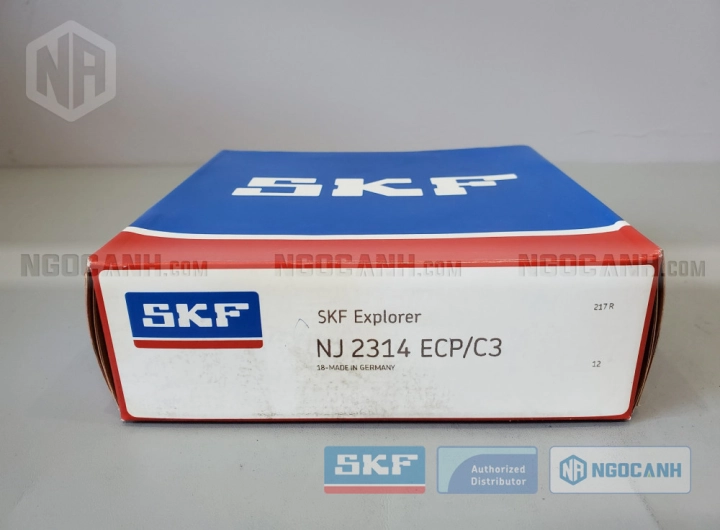 Vòng bi SKF NJ 2314 ECP/C3 chính hãng phân phối bởi SKF Ngọc Anh - Đại lý ủy quyền SKF Vòng bi SKF NJ 2314 ECP/C3 chính hãng phân phối bởi SKF Ngọc Anh - Đại lý ủy quyền SKF