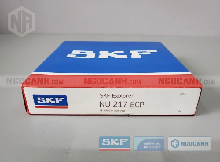 Vòng bi SKF NU 217 ECP chính hãng phân phối bởi SKF Ngọc Anh - Đại lý ủy quyền SKF