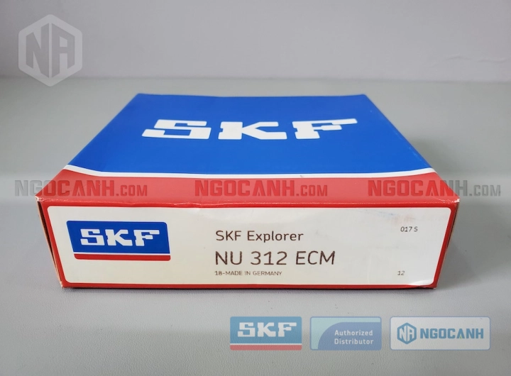 Vòng bi SKF NU 312 ECM chính hãng phân phối bởi SKF Ngọc Anh - Đại lý ủy quyền SKF