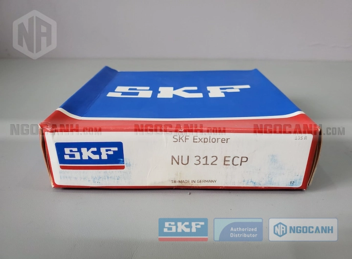 Vòng bi SKF NU 312 ECP chính hãng phân phối bởi SKF Ngọc Anh - Đại lý ủy quyền SKF