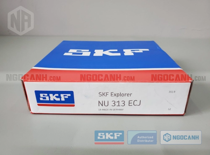 Vòng bi SKF NU 313 ECJ chính hãng phân phối bởi SKF Ngọc Anh - Đại lý ủy quyền SKF Vòng bi SKF NU 313 ECJ chính hãng phân phối bởi SKF Ngọc Anh - Đại lý ủy quyền SKF