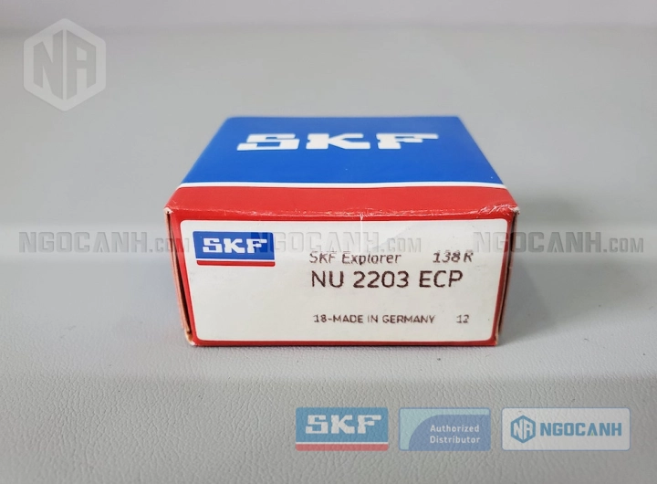 Vòng bi SKF NU 2203 ECP chính hãng phân phối bởi SKF Ngọc Anh - Đại lý ủy quyền SKF