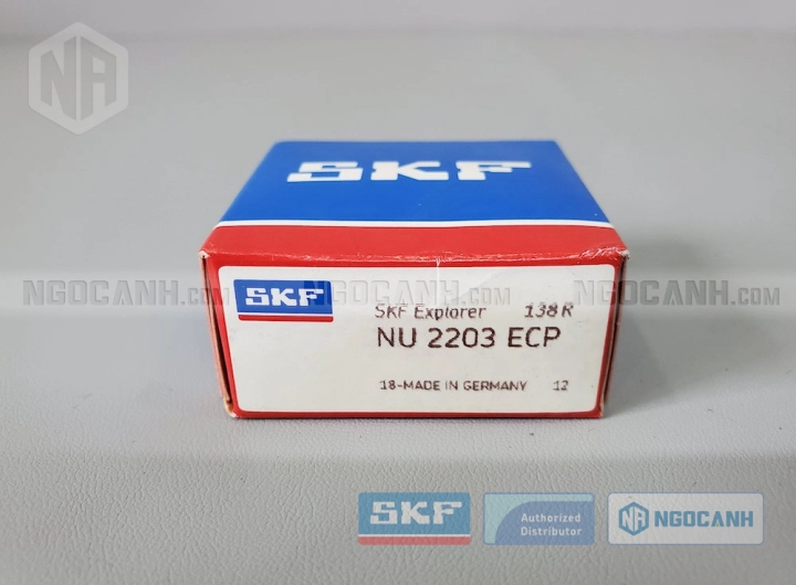 Vòng bi SKF NU 2203 ECP chính hãng phân phối bởi SKF Ngọc Anh - Đại lý ủy quyền SKF Vòng bi SKF NU 2203 ECP chính hãng phân phối bởi SKF Ngọc Anh - Đại lý ủy quyền SKF