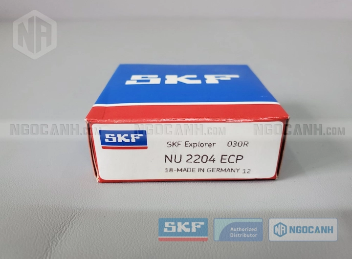 Vòng bi SKF NU 2204 ECP chính hãng phân phối bởi SKF Ngọc Anh - Đại lý ủy quyền SKF