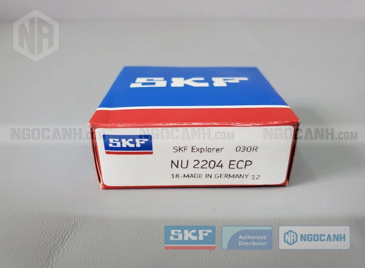 Vòng bi SKF NU 2204 ECP chính hãng phân phối bởi SKF Ngọc Anh - Đại lý ủy quyền SKF Vòng bi SKF NU 2204 ECP chính hãng phân phối bởi SKF Ngọc Anh - Đại lý ủy quyền SKF