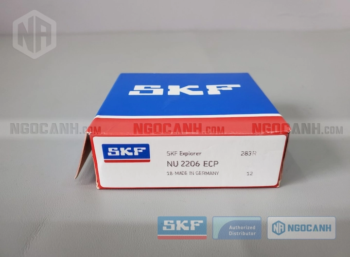Vòng bi SKF NU 2206 ECP chính hãng phân phối bởi SKF Ngọc Anh - Đại lý ủy quyền SKF