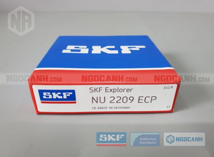 Vòng bi SKF NU 2209 ECP chính hãng phân phối bởi SKF Ngọc Anh - Đại lý ủy quyền SKF Vòng bi SKF NU 2209 ECP chính hãng phân phối bởi SKF Ngọc Anh - Đại lý ủy quyền SKF