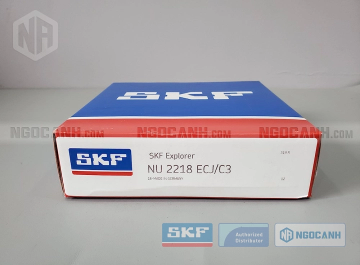 Vòng bi SKF NU 2218 ECJ/C3 chính hãng phân phối bởi SKF Ngọc Anh - Đại lý ủy quyền SKF