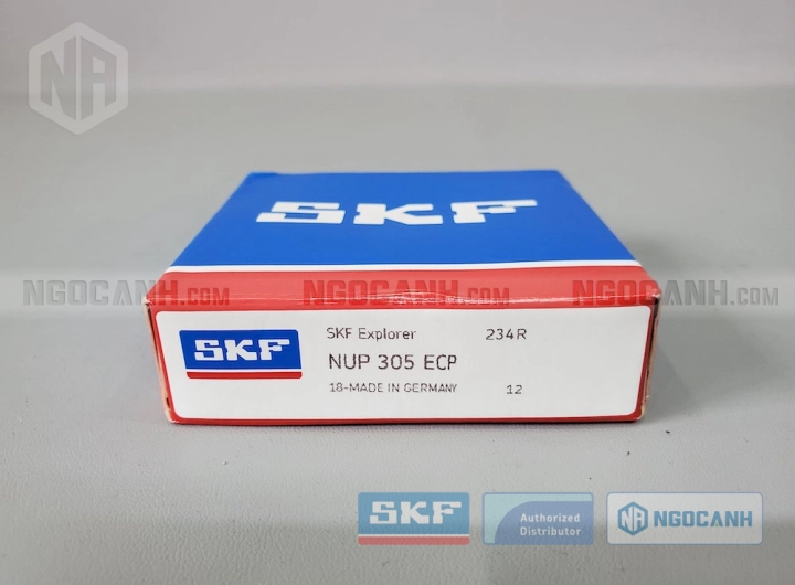 Vòng bi SKF NUP 305 ECP chính hãng phân phối bởi SKF Ngọc Anh - Đại lý ủy quyền SKF Vòng bi SKF NUP 305 ECP chính hãng phân phối bởi SKF Ngọc Anh - Đại lý ủy quyền SKF