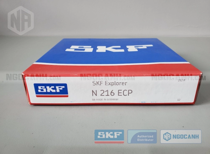 Vòng bi SKF N 216 ECP chính hãng phân phối bởi SKF Ngọc Anh - Đại lý ủy quyền SKF