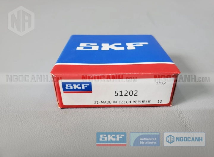 Vòng bi SKF 51202 chính hãng phân phối bởi SKF Ngọc Anh - Đại lý ủy quyền SKF