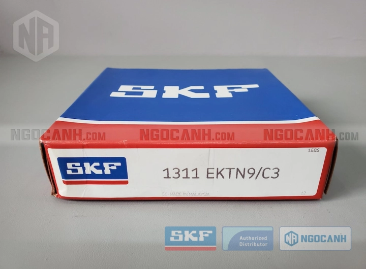 Vòng bi SKF 1311 EKTN9/C3 chính hãng phân phối bởi SKF Ngọc Anh - Đại lý ủy quyền SKF Vòng bi SKF 1311 EKTN9/C3 chính hãng phân phối bởi SKF Ngọc Anh - Đại lý ủy quyền SKF