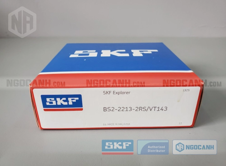 Vòng bi SKF BS2-2213-2RS/VT143 chính hãng phân phối bởi SKF Ngọc Anh - Đại lý ủy quyền SKF Vòng bi SKF BS2-2213-2RS/VT143 chính hãng phân phối bởi SKF Ngọc Anh - Đại lý ủy quyền SKF