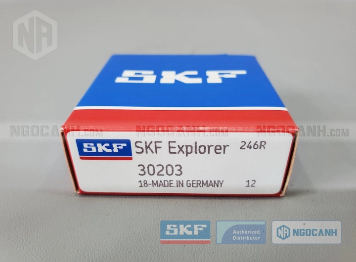 Vòng bi SKF 30203 chính hãng phân phối bởi SKF Ngọc Anh - Đại lý ủy quyền SKF