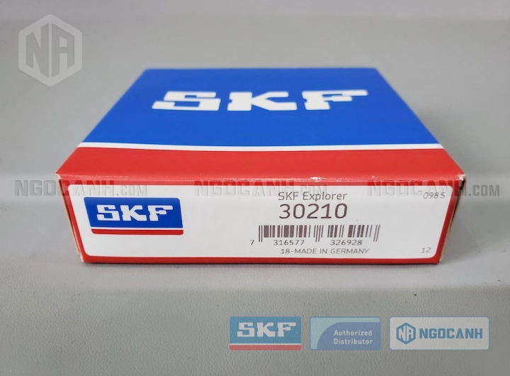 Vòng bi SKF 30210 chính hãng phân phối bởi SKF Ngọc Anh - Đại lý ủy quyền SKF
