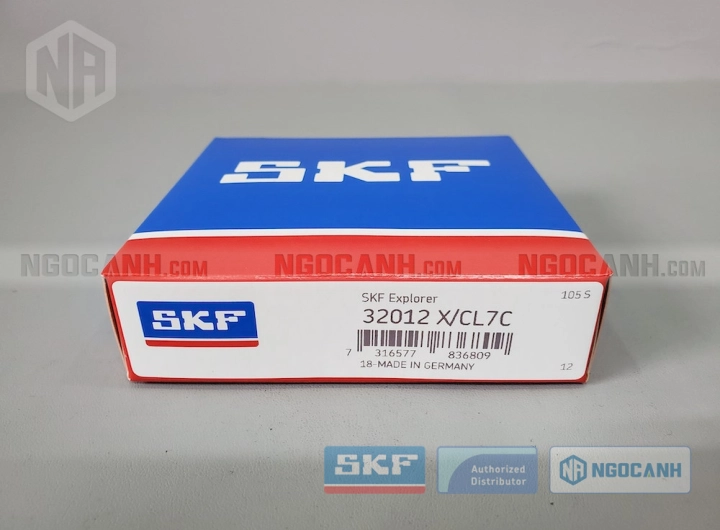 Vòng bi SKF 32012 X/CL7C chính hãng phân phối bởi SKF Ngọc Anh - Đại lý ủy quyền SKF