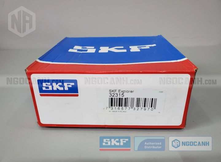 Vòng bi SKF 32315 chính hãng phân phối bởi SKF Ngọc Anh - Đại lý ủy quyền SKF
