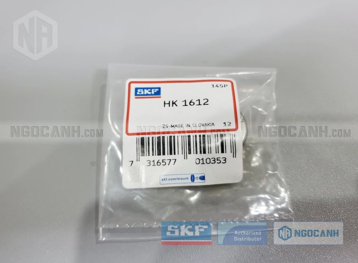 Vòng bi SKF HK 1612 chính hãng phân phối bởi SKF Ngọc Anh - Đại lý ủy quyền SKF Vòng bi SKF HK 1612 chính hãng phân phối bởi SKF Ngọc Anh - Đại lý ủy quyền SKF